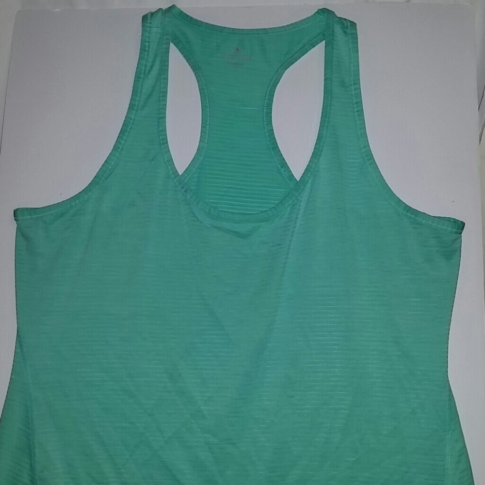 Light mint/green racer back tanktop